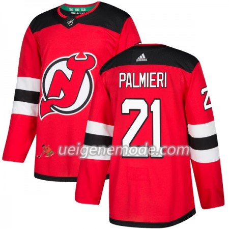 Herren Eishockey New Jersey Devils Trikot Kyle Palmieri 21 Adidas 2017-2018 Rot Authentic